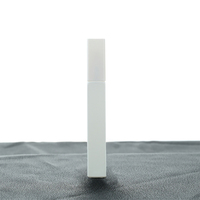Parfum givré carré matière blanche bouteille de parfum verre fine brume vaporisateur parfum décant bouteille verre 10ml