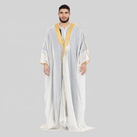 Livraison Rapide en Stock Arabie Saoudite, Vente en Gros de Bisht Musulman Abaya Bisht pour Hommes