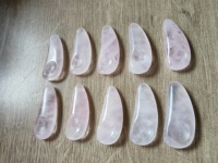 Mini spatule faciale en jade 1,5x4 cm pour masque, crème, Gua Sha, soin des yeux et maquillage, avec logo gravé