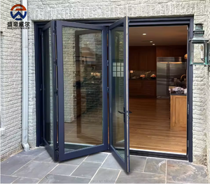 <span class=keywords><strong>Porte</strong></span> <span class=keywords><strong>accordéon</strong></span> en aluminium robuste avec rails à haute capacité de charge pour ouvertures de <span class=keywords><strong>porte</strong></span> surdimensionnées - Product Image 6