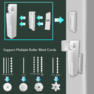 มอเตอร์ม่านม้วนอัจฉริยะ Tuya ZigBee แบบใช้แบตเตอรี่ พร้อมระบบชาร์จพลังงานแสงอา<span class=keywords><strong>ท</strong></span>ิตย์ ควบคุมผ่านแอพและสั่งงานด้วยเสียง รองรับ OEM - Product Image 2