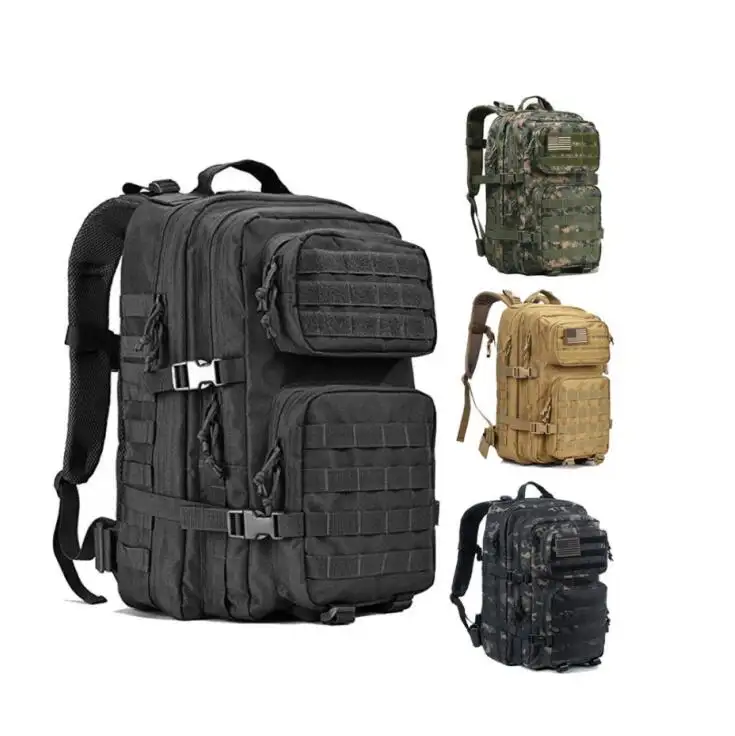 Camping Wandern 45L Große 3 Tage Assault Pack Molle Rucksack Tasche Herren Travel Tactical Backpack