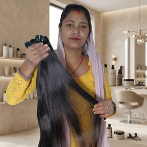 Unprocessed Natural Kinky Straight Black Bundles Cuticle Aligned Non-Shedding Virgin Burmese Temple Human Hair <b>Extensions</b> <b>Cheap</b> - Product Image 1