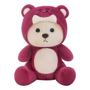 Interaktiver Teddybär mit Sprachfunktion, 14 cm, sprechendes Plüschtier, imitiert Babygeräusche, wiederholt, was Sie sagen - Product Image 1