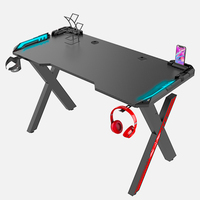 Soporte para Vasos LED RGB en Oferta, Ajustable, de Metal, PU, PC, Mesa de Computadora, Escritorio para Juegos, Mesa Gamer