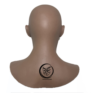 Masques en silicone réalistes fabriqués à la main en usine, haute simulation, couvre-chefs masculins, pour films, cosplay, fêtes, Halloween, masques faciaux ultra-réalistes - Product Image 4