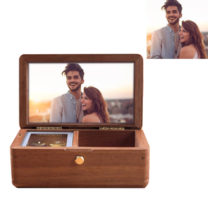 Customize Portable Wood Music Box Wooden Fun Caja Musical Jewelry Box For Girls