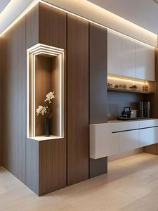 Modern Home Kitchen Living Room Furniture Dining <b>Wood</b> Shoes Kitchen Dining Cabinet With Drawer <b>Chest</b> - Product Image 5