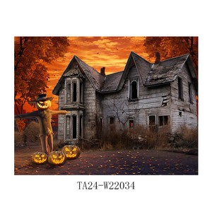 Đóng khung LED thắp sáng vải hình ảnh với bộ đếm thời gian, cổ điển Halloween vải tường nghệ thuật cho trang trí nội thất, bí ngô quạ dơi sơn - Product Image 2