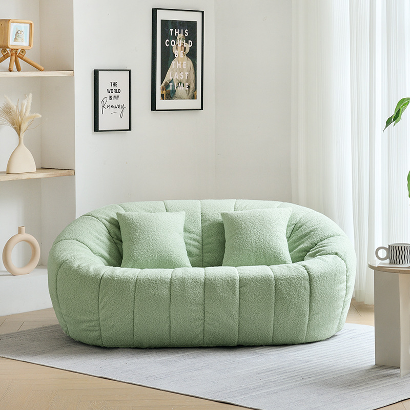 Laine d'agneau vert menthe