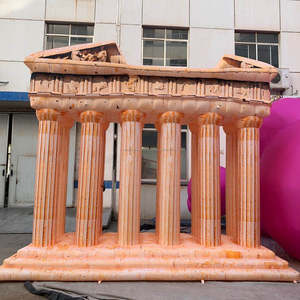 Antigua arquitectura inflable arte escultura estatua inflable Pilar personalizado romano Tusk inflable columna - Product Image 1