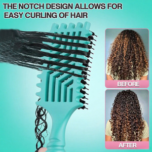 Nuevo Cepillo para Cabello Rizado, Cepillo Ventilado para Desenredar - Product Image 2