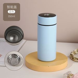 Custom 350Ml 12Oz Stainless Steel Smart Touch Intelligent Temperature Display Digital Vacuum Hot Cold Thermos Water <b>Bottle</b> Flask - Product Image 6