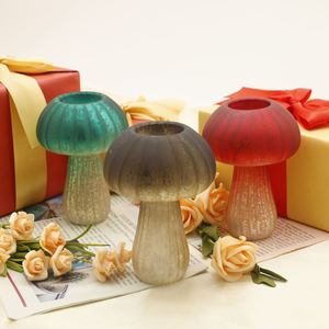 Nouveauté 2025 : Artisanat en verre de haute qualité en forme de champignon pour la décoration de bureau et de maison - Product Image 4