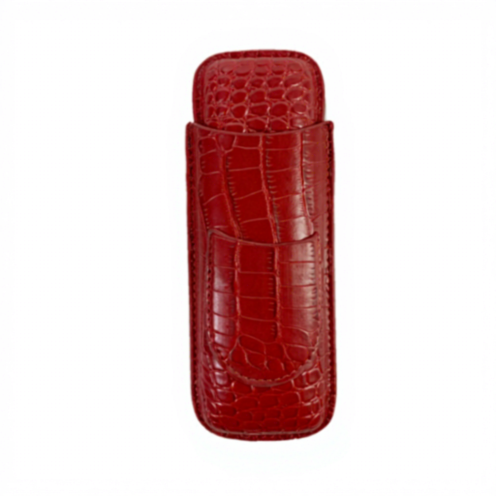 bright red + cigar cutter