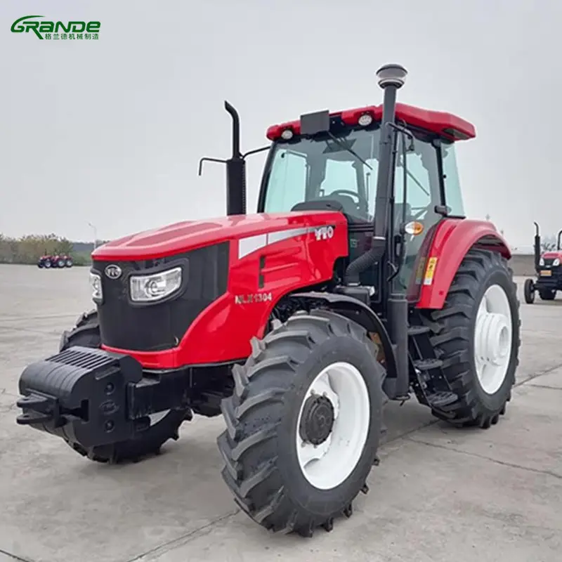 farm tractor Chinese YTO brand 130hp 4WD agricultural tractor with factory price