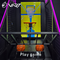 Machine de tir au basket-ball d'arcade commerciale à monnayeur VART