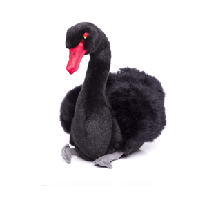 Yingii <span class=keywords><strong>Cigno</strong></span> <span class=keywords><strong>Nero</strong></span> Gonfiabile da 10 Pollici con Bocca Rossa Simulata e Zampe Grigie in Pelliccia Sintetica, Giocattolo per Animali da Fattoria, Decorazione per Casa e Stanza, Certificato CE CPC - Product Image 1