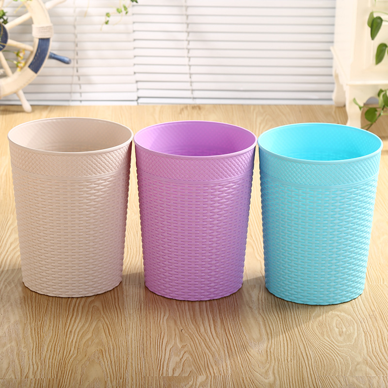 Оптовая продажа популярный универсальный круглый бытовой кухонный мусорный бак без крышки