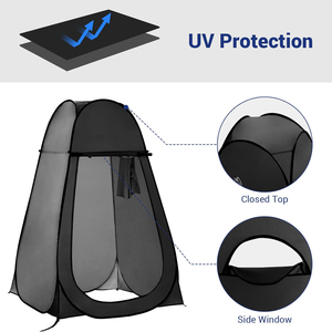 Carpa de Ducha Exterior Resistente a los Rayos UV para las Cuatro Estaciones, <span class=keywords><strong>Precio</strong></span> de Fábrica, OEM/ODM, Fácil de Abrir, Portátil, para Campamento y Senderismo, para Adultos y Niños - Product Image 4
