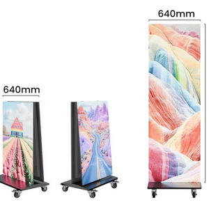 LED Poster Screen P1.25 P2.5 Vertical Advertising Digital <b>Signage</b> High Definition Indoor LED Banner Display - Product Image 1