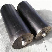 Rouleau de convoyeur à gravité lourde TRX, diamètre extérieur 65 mm, longueur 130 mm, axe creux en PEHD, nouveau roulement à billes, pièces d'équipement de manutention