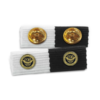 Épingle à médaille personnalisée en forme de designer chinois logo sécurité étoiles médaille ruban barre