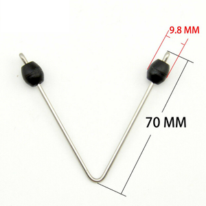 Tuyau de pêche sous-marine en forme de V de 2,5 mm, tuyau de pêche sous-marine en forme de wishbone - Product Image 2