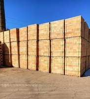 Briques d'angle creuses frittées sur mesure résistantes aux acides pour la décoration de façades extérieures d'hôtels