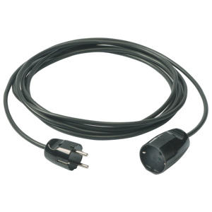 สายต่อขยาย 3G1+P30 ยาว 5 เมตร สีดำ สำหรับใช้งานภายในอาคาร - Product Image 1