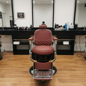 Sedia da Barbiere Idraulica Classica per Uomo, Arredamento per Salone di Bellezza, Vendita all'Ingrosso a Prezzi Convenienti - Product Image 1