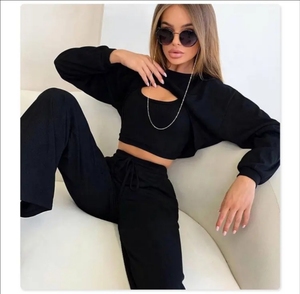 2024 Hot Bán Phụ Nữ Của Quần Áo Bán Buôn Sexy 3 <span class=keywords><strong>Pcs</strong></span> Sexy Phụ Nữ Của Quần Áo Thoáng Khí Thời Trang Của Phụ Nữ Quần Áo Đi Trời - Product Image 1