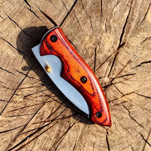 Cuchillo Plegable OEM con Mango Ergonómico para Caza, Senderismo y Supervivencia, Cuchillo de Bolsillo Plegable Premium con Bloqueo de Seguridad - Product Image 2