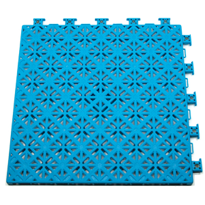 Carrelage de sol de salle de sport, rectangulaire, en plastique, pour l'intérieur et l'extérieur, bon marché, 6 pièces - Product Image 3