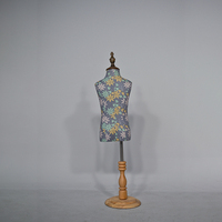 High Quality Very Nice Colorful Fabric Covered Headless Child Kids Dress Form Mannequin With Wooden Arms