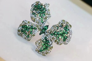 Broche de Mariposa Grande de Plata de Ley 925 con Circonitas, Microincrustaciones, Regalo de Boda, Compromiso, Fiesta, Unisex - Product Image 2