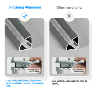 Perfil <span class=keywords><strong>de</strong></span> Aluminio para Tira <span class=keywords><strong>de</strong></span> Luz LED, Perfil en Forma <span class=keywords><strong>de</strong></span> U para Iluminación <span class=keywords><strong>de</strong></span> Cocina, <span class=keywords><strong>Techo</strong></span> y Gabinetes, Extrusión <span class=keywords><strong>de</strong></span> Aluminio Empotrada - Product Image 3