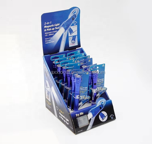 Đèn pin LED từ tính có thể mở rộng với 360 độ °   Cổ linh hoạt, Đèn kiểm tra dạng ống lồng, Đèn pin làm việc bằng hợp kim nhôm - Product Image 1