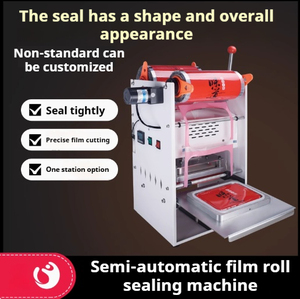 <span class=keywords><strong>Takea</strong></span> Y เครื่องบรรจุกล่องอาหารแบบใช้แล้วทิ้งเครื่องปิดผนึกฟิล์มกึ่งอัตโนมัติกึ่งอัตโนมัติสำหรับปรุงอาหาร - Product Image 5