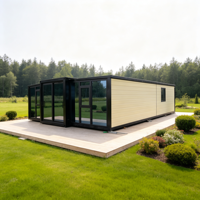 Bâtiment Conteneur Extensible Personnalisable avec Structure Robuste pour Espace Commercial Temporaire