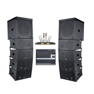 Equipo de sonido de <span class=keywords><strong>audio</strong></span> profesional Matriz de línea de altavoz activo de 12 pulgadas con sistema de sonido de subwoofer de 18" - Product Image 1