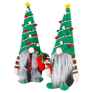 Nieuwe Collectie Leuke Kerst Gnome Decoraties Decor Pluche Gnomes Voor Indoor Outdoor Boom Venster Decors Ornamenten