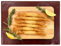 Rouleaux de printemps croustillants à l'ananas surgelés IQF, dessert aux fruits, pack en vrac, marque privée OEM pour la restauration, les hôtels et les boulangeries