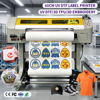 Imprimante UV DTF tout-en-un MT COLOR A1 60cm pour la création de stickers personnalisés sur gobelets, coques de téléphone, bouteilles en verre