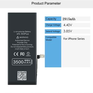 איכות oem סוללה חלופית מעולה עבור iPhone 6-16 פרו מקסימום 100% בריא עם זמן ריצה במלאי - Product Image 3