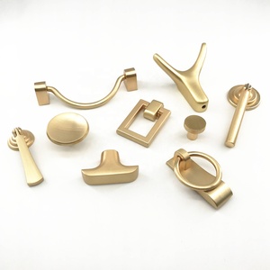 <strong>Handle</strong> and Knob Classical Furniture Hardware <strong>Copper</strong> Kitchen Cabinet Drawer Brass Pull <strong>Handle</strong> Knob - Product Image 6