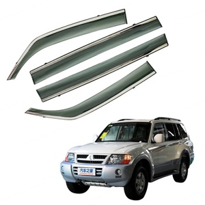 Déflecteurs de vitres latérales pare-pluie et pare-soleil pour MITSUBISHI PAJERO SPORT 2015-2019 - Product Image 1