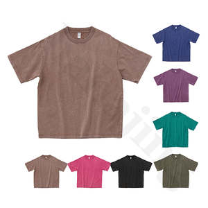 Camiseta de Hombre de Nuevo Diseño, 250 Gramos, Tejido Grueso, Estampado de Dibujos Animados, Transpirable, Antipilling, Estilo Vintage, Corte Cuadrado Largo - Product Image 4