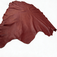 Cuir de vachette véritable biologique couleur personnalisée, souple et durable, grainé, pour housse de volant de voiture, intérieur