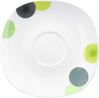 Service de table carré classique en porcelaine de 20 pièces pour 6 personnes – Cadeaux d'affaires et usage commercial